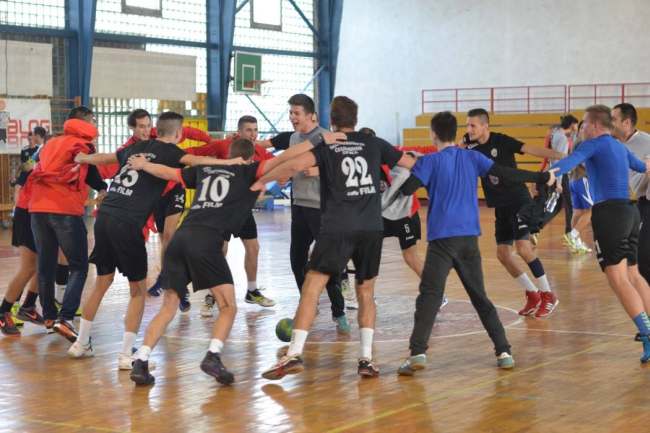 Slavlje Čelik Juniora nakon pobjede