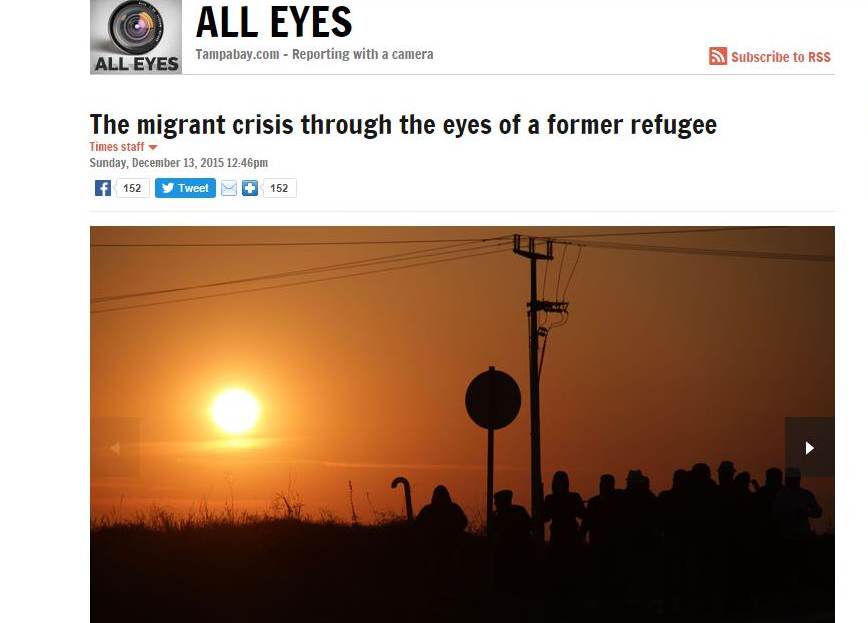 Faksimil sa web sajta američkih novina