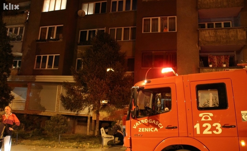 Intervencija vatrogasaca u Kineskom zidu (foto Klix)