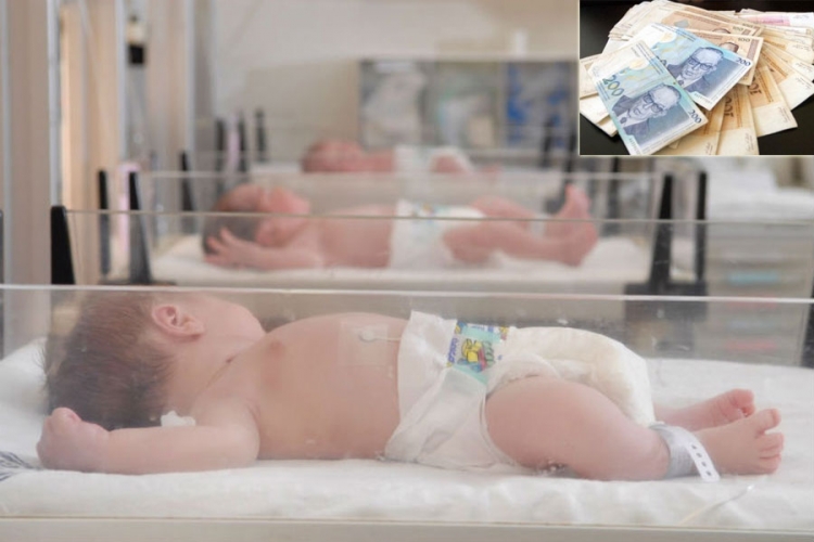 Dijete rođeno u 2015. godini u BiH već dužno 3.005 KM