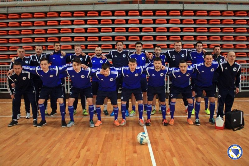 Futsal reprezentacija BiH 23. i 25. marta u Zenici protiv Makedonije