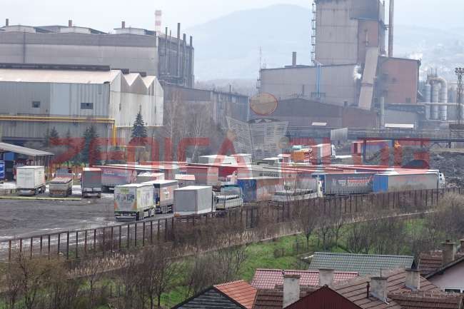 desetine kamiona "zapelo" u Mittalu