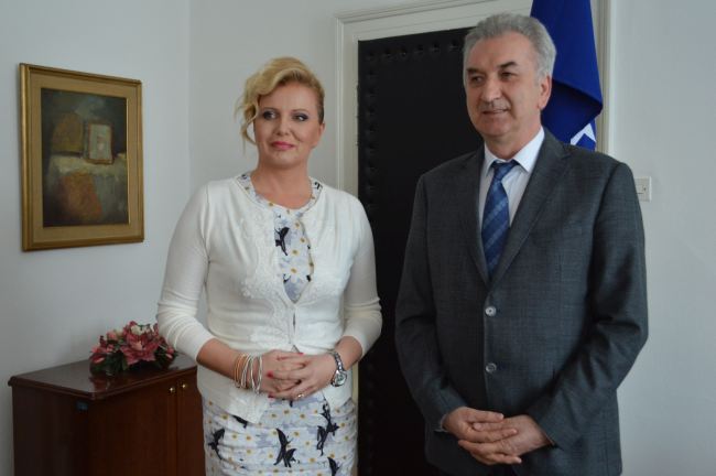 Sanela Prašović Gadžo i Mirko Šarović