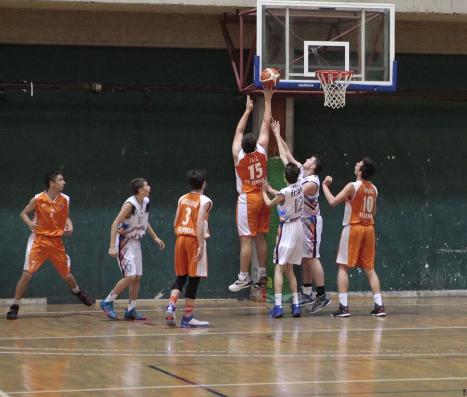 Detalj sa utakmice KK Kengur u Ligi mladih