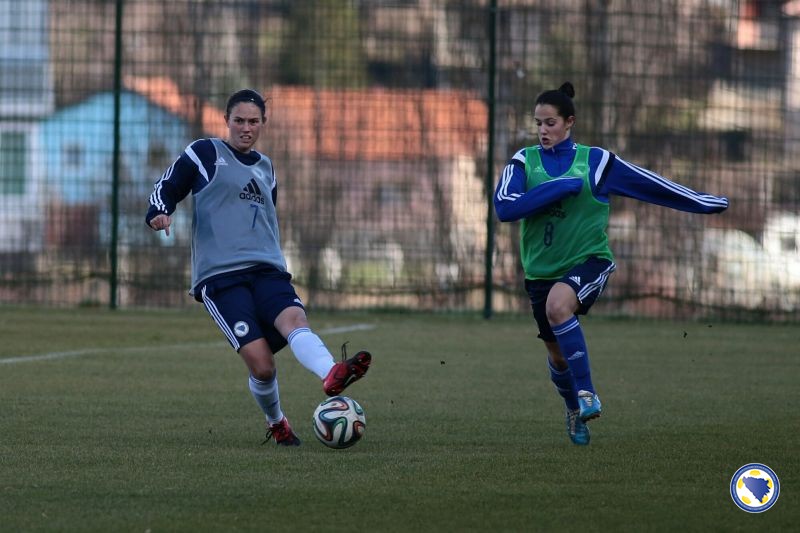 Utakmica juniorske i seniorske reprezentacije BiH