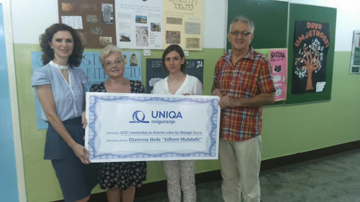 Donacija za osnovnu školu Edhem Mulabdić