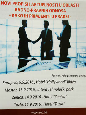 Novi propisi i aktuelnosti u oblasti radno-pravnih odnosa