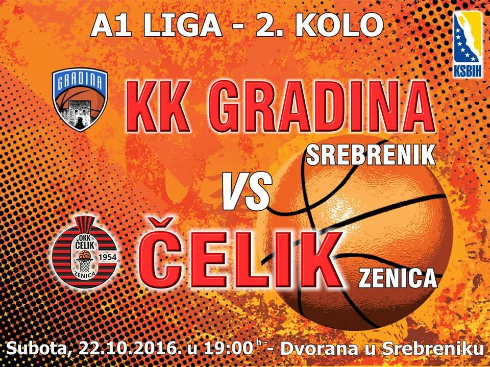 Poraz OKK Čelik u drugom kolu A1 lige