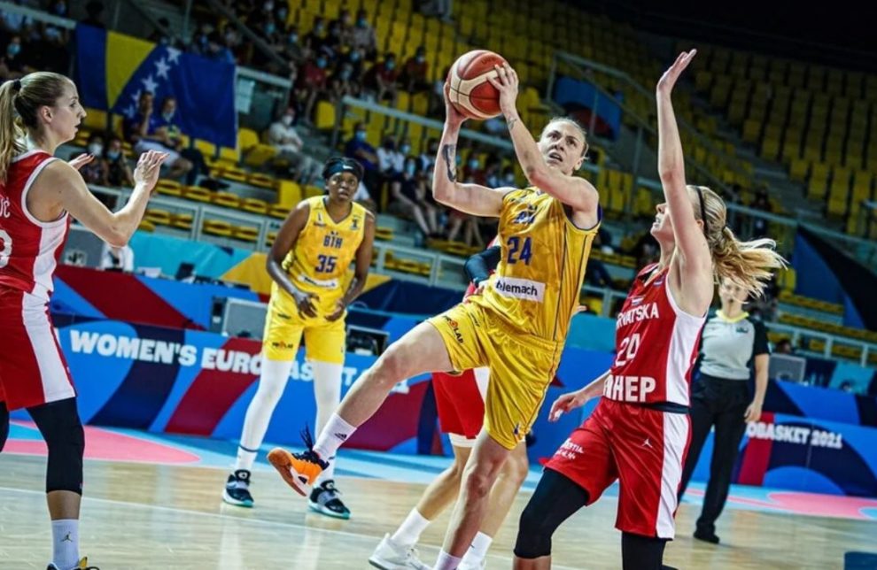 Zenska kosarkaska reprezentacija pobjeda