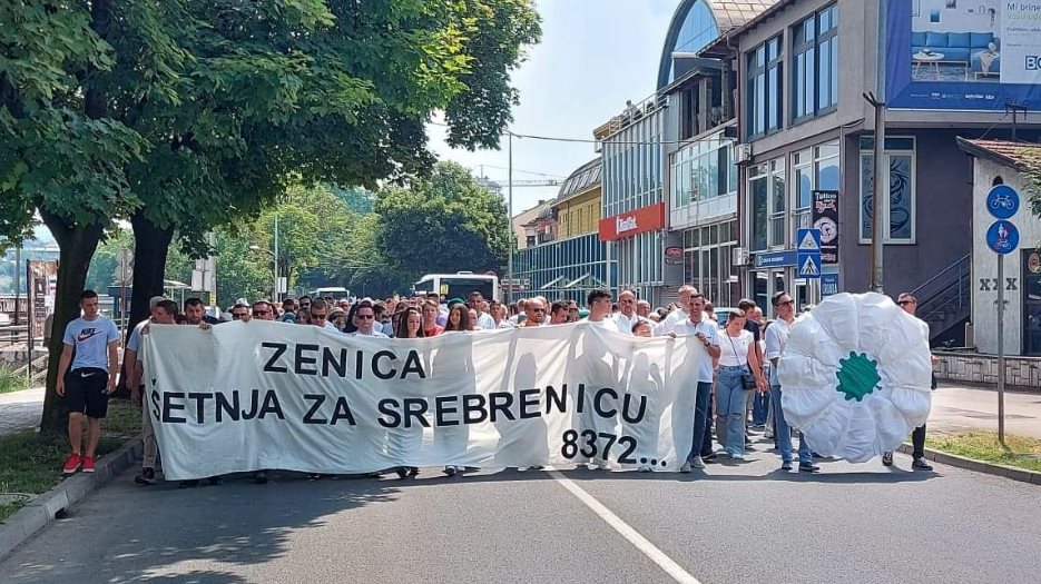 setnja za srebrenicu zenica