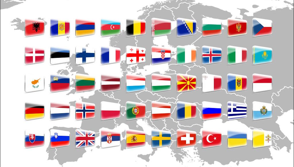europe-map-flags