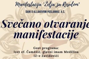 manifestacija Želja za Resulom