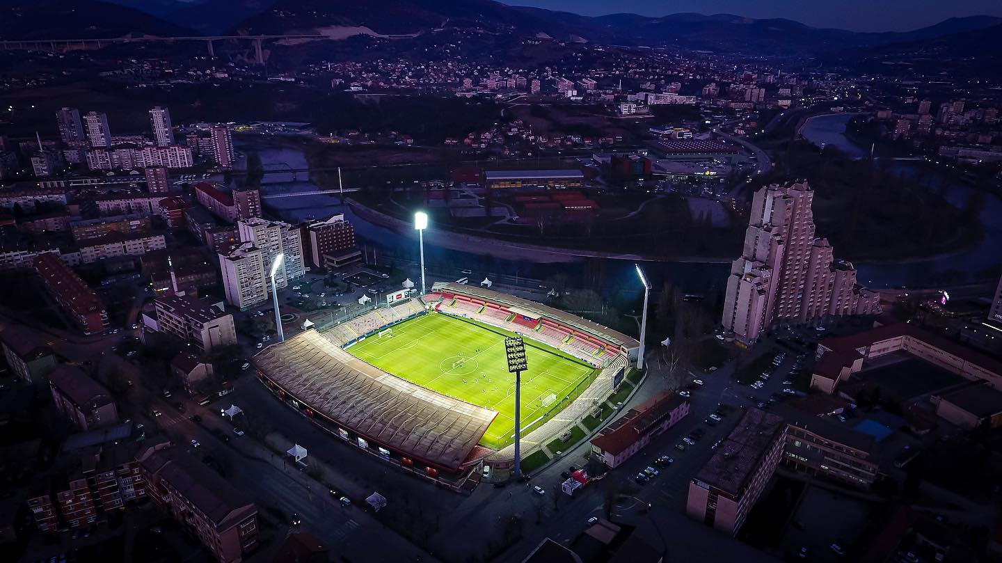 Stadion Bilino polje sa okolinom -2022.god.